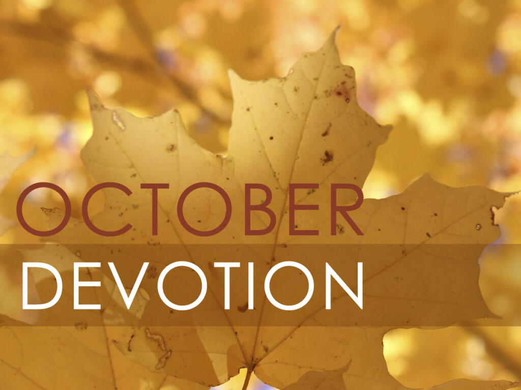 October Devotion